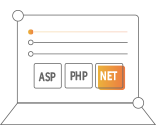 支持ASP、PHP、Asp.Net等多種語言開發(fā)